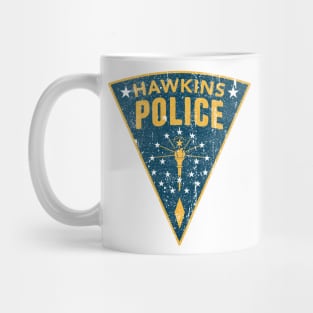 Hawkins Police Dept. Patch Mug